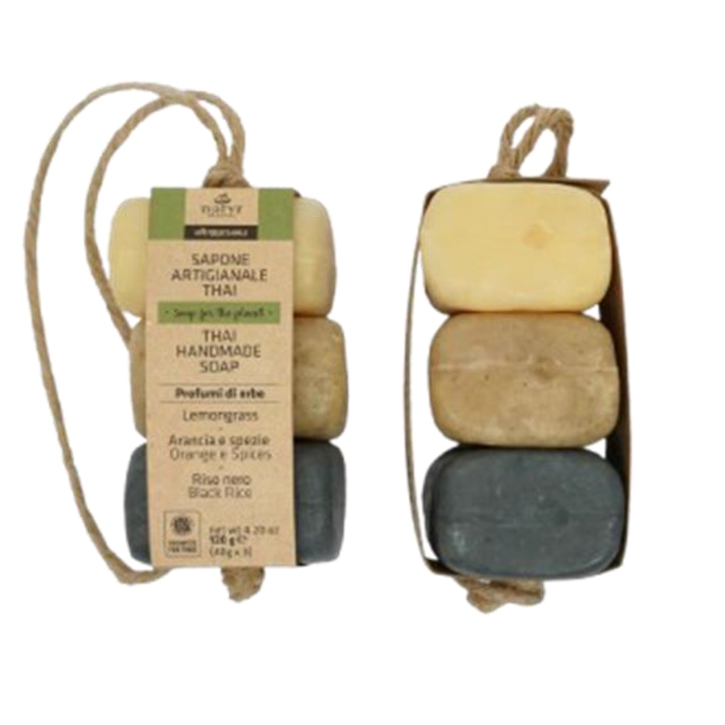 TRIS SAPONI ARTIGIANALI THAY PROFUMI DI FIORI| COD.7047| 3 x 40 gr