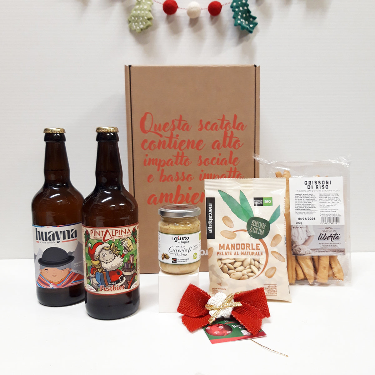 CESTO NATALIZIO L'EQUO APERITIVO | COD 25N03