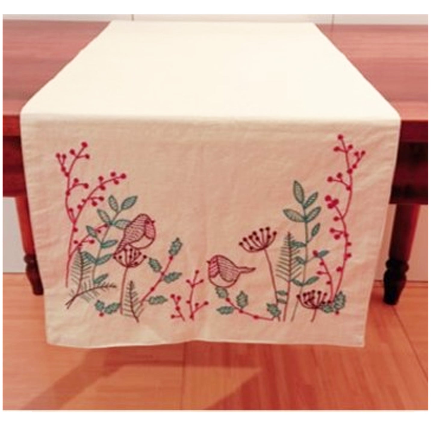 RUNNER COTONE RICAMATO NATURA BANGLADESH | COD HUBEQ7281856