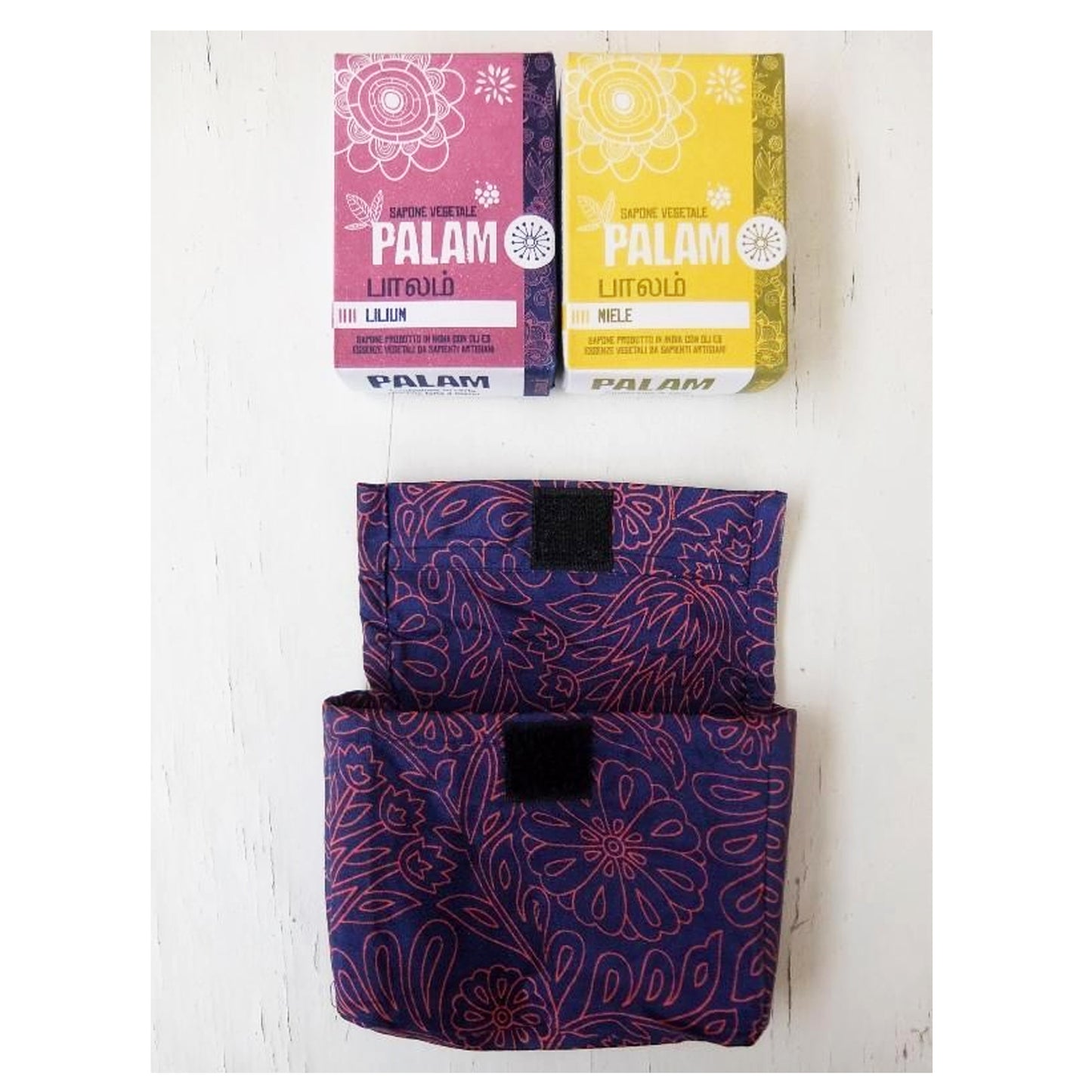 SAPONE ARTIGIANALE IN POCHETTE LILIUM E MIELE | COD. AGEAGP030008