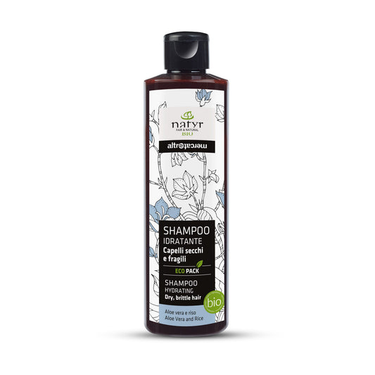 SHAMPOO CAPELLI SECCHI E FRAGILI ALOE  E RISO BIO   | COD. 79 | 200 ml
