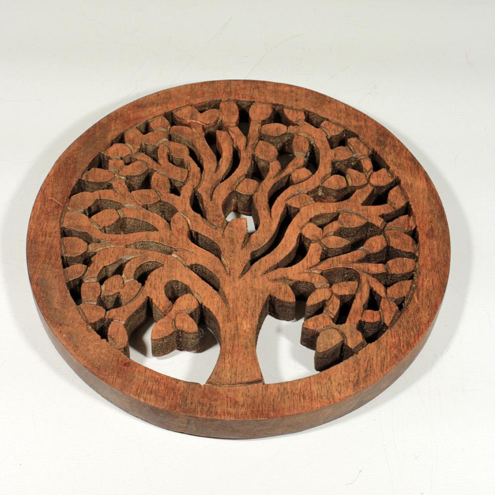 SOTTOPENTOLA RAMI LEGNO INTAGLIATO | COD HUBAQIN2041236