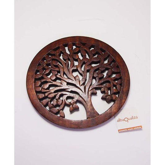 SOTTOPENTOLA RAMI LEGNO INTAGLIATO | COD HUBAQIN2041236