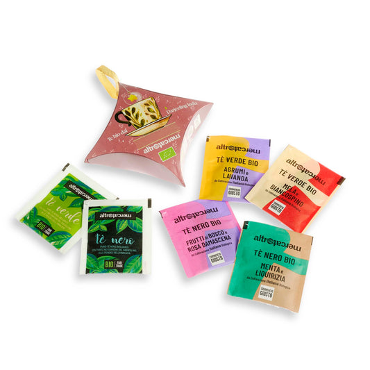 STELLE APPENDIBILI CON 6 BUSTINE DI TE' DARJEELING- BIO | COD 7616