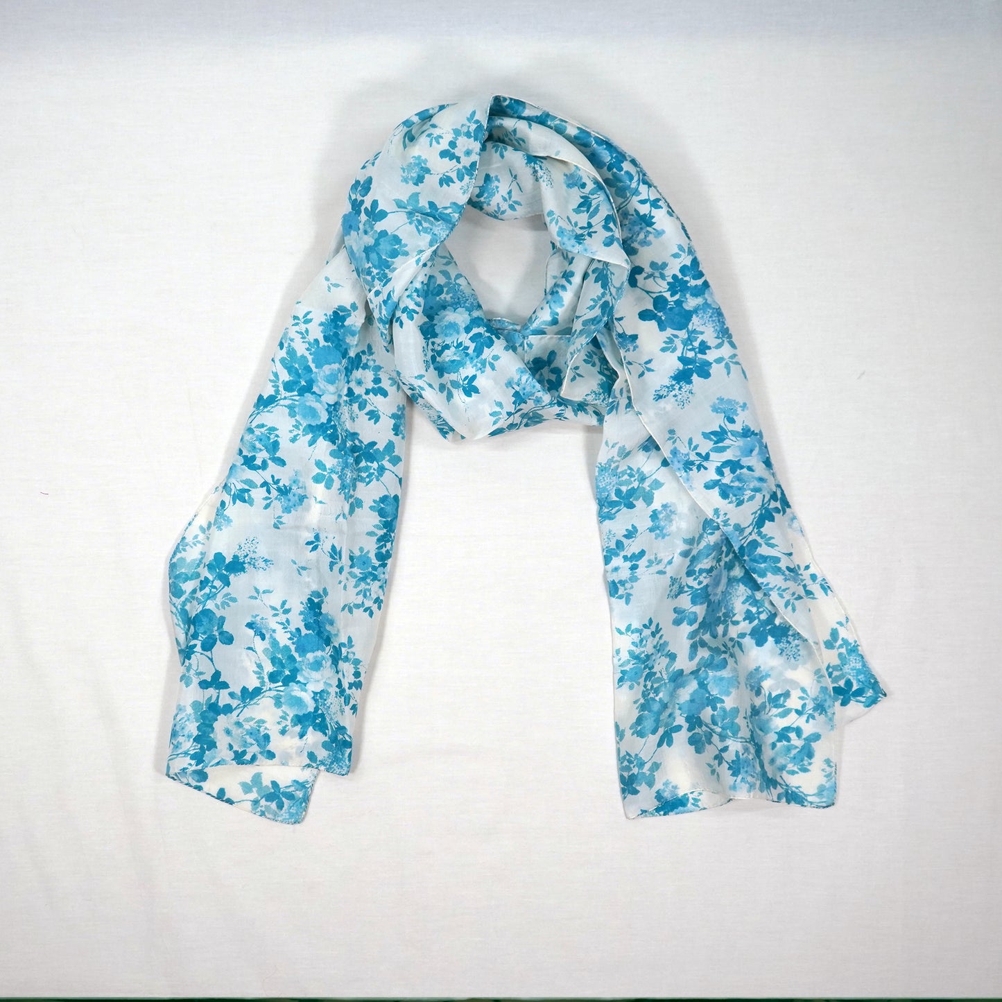 STOLA LAVIA SETA AZZURRO| COD. HUBEQ8034922