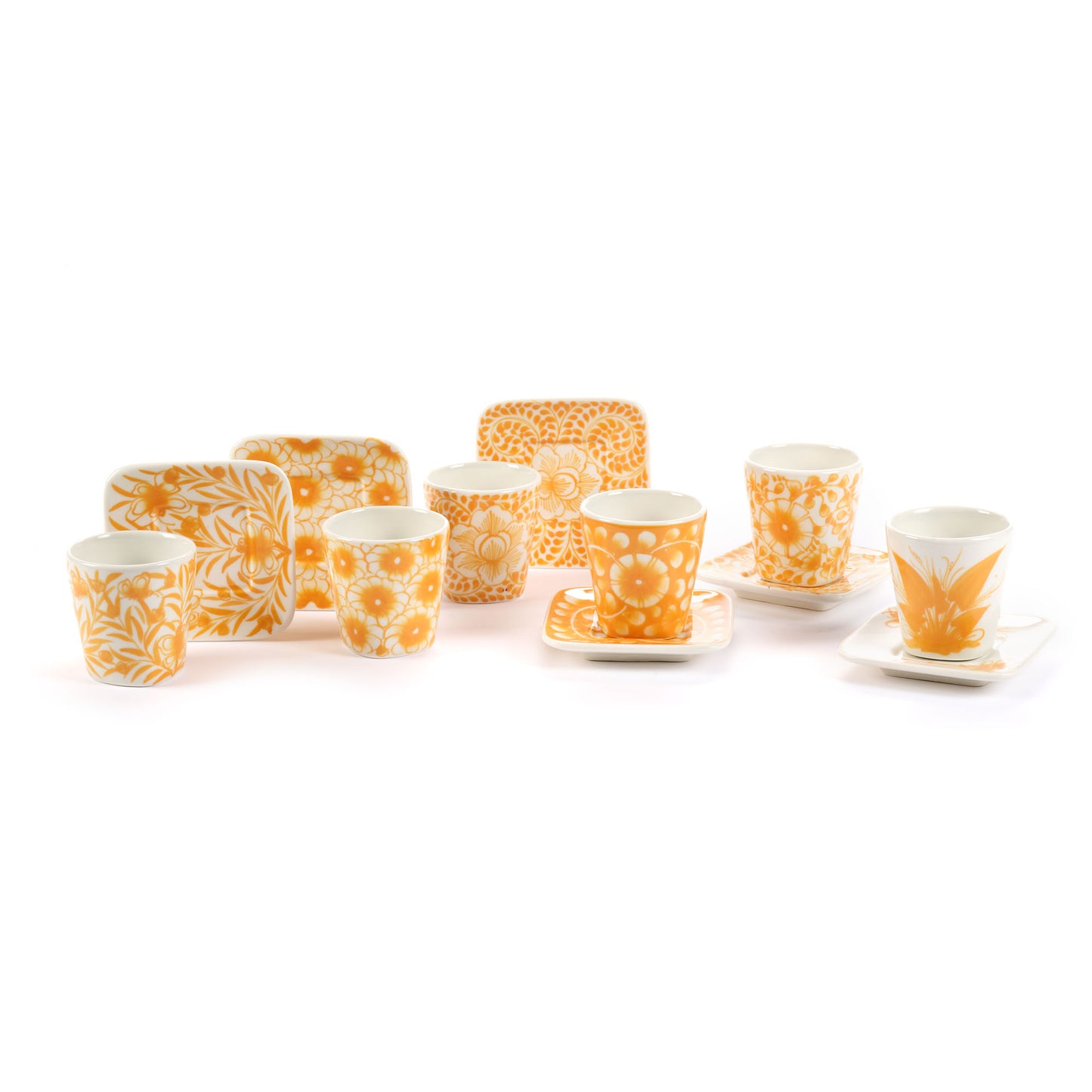 TAZZINA CAFFE' MIA CERAMICA GIALLA | COD 7010