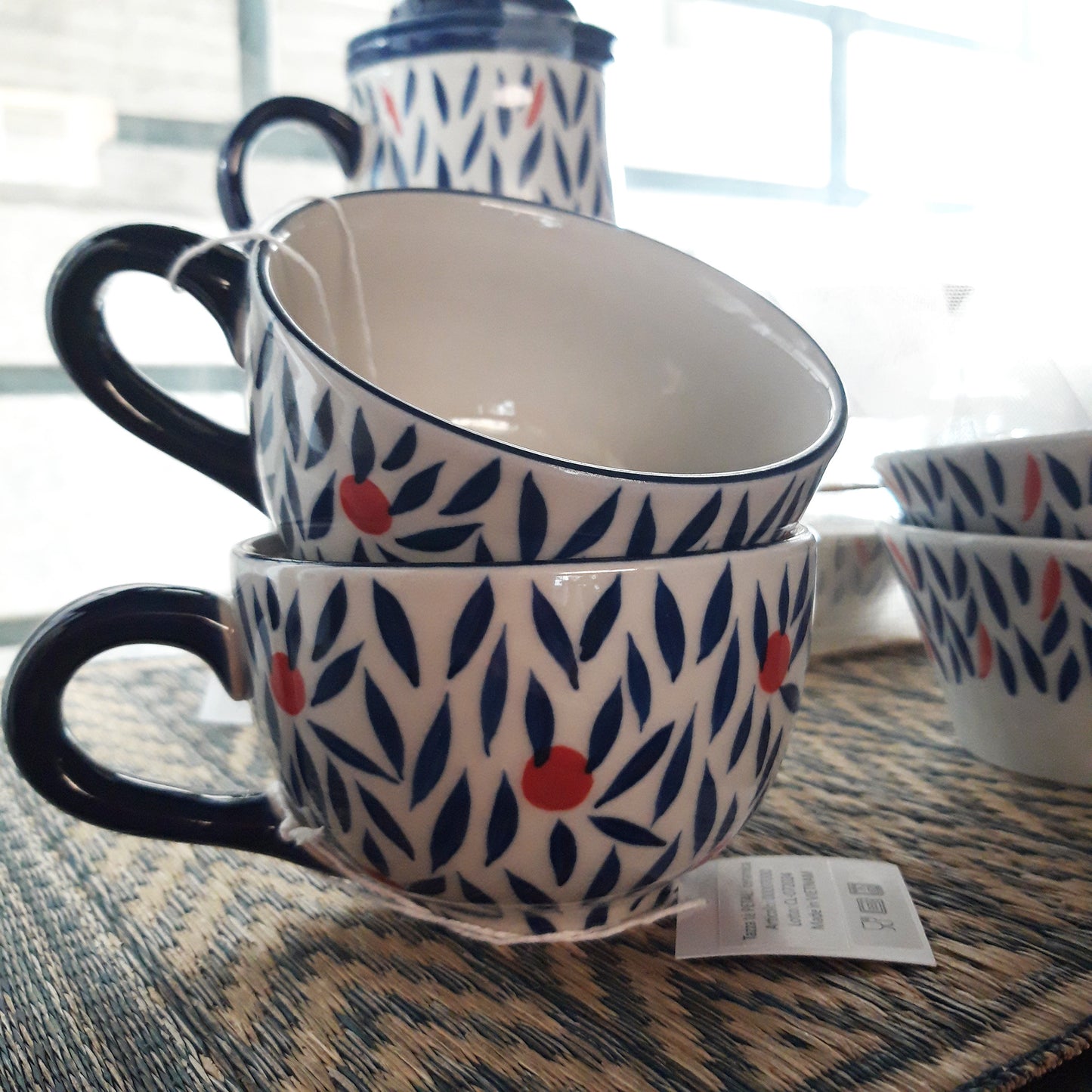TAZZA THE PETALI IN CERAMICA | COD. 7000