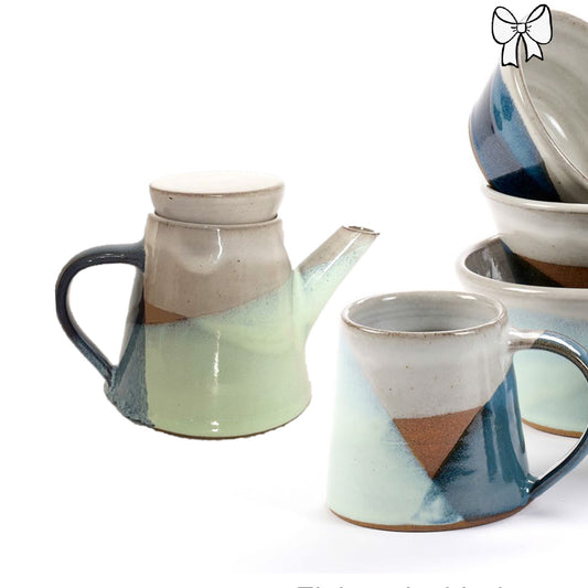 TEIERA VOILE BLU IN GRES | COD 6934