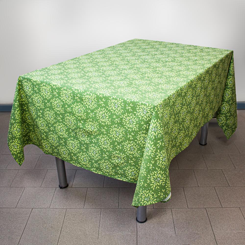 Tovaglia Holi rettangolare cotone India block-print tavola delle feste. un regalo equosolidale