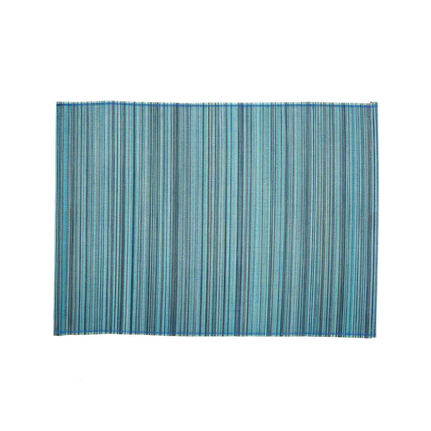 Tovaglietta in Bambù Blu/Nero 33×48 cm – Artigianale Equosolidale Vietnam
