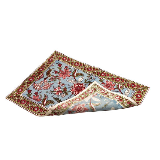 TOVAGLIETTA JAIPUR BOUQUET COTONE REGALI SOLIDALI| HUBAQIN0161800