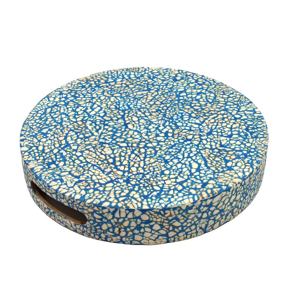 VASSOIO BAMBÙ COLOR AZZURRO | COD HUBAQVN2031277