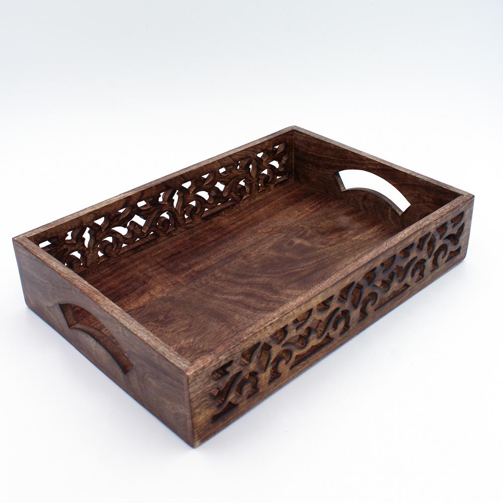 VASSOIO IN LEGNO INTAGLIATO | COD HUBAQIN2041272