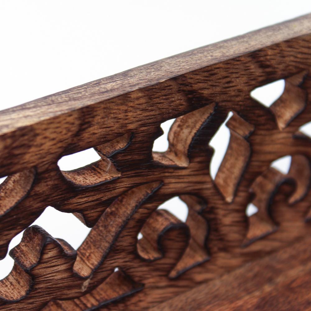VASSOIO IN LEGNO INTAGLIATO | COD HUBAQIN2041272