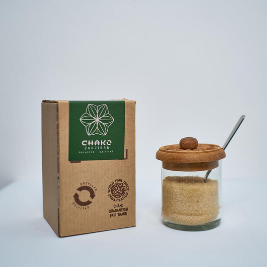 ZUCCHERIERA VETRO RICICLATO TRASPARENTE | COD HUBAQTZ0010808