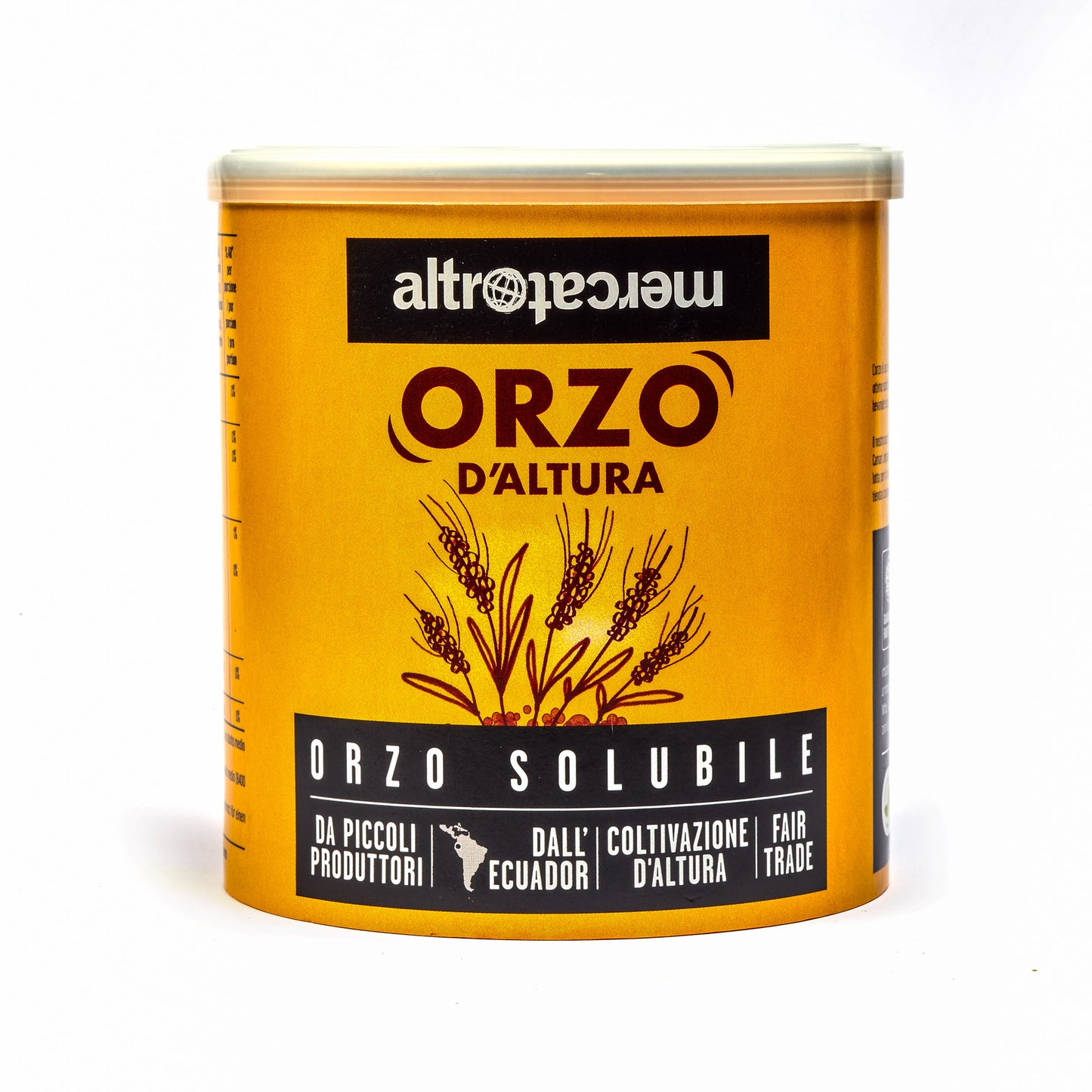 orzo solubile altromercato equosolidale