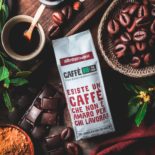 caffè equosolidale Altromercato Caffè Manifesto