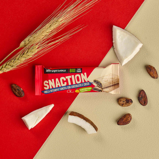 SNACTION - BISCOLUCUMA AL COCCO-BIO |150g | 6x25g |