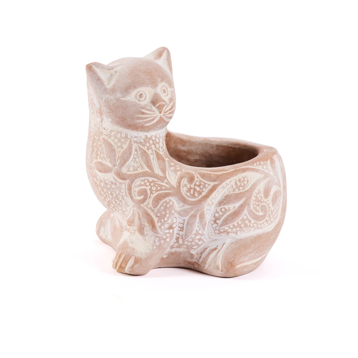 VASETTO GATTO IN TERRACOTTA | COD 5346