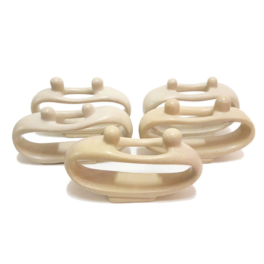 BOMBONIERE EQUOSOLIDALI STATUA SPOSI SAPONARIA COLOR NATURALE | COD HUBAQKE1010696