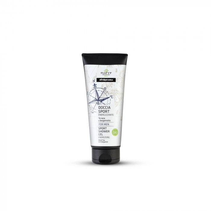 DOCCIA SPORT - TE' NERO E BERGAMOTTO - BIO | 200 ml | COD. 33759