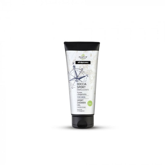 DOCCIA SPORT - TE'  NERO E BERGAMOTTO - BIO | 200 ml | COD. 33759