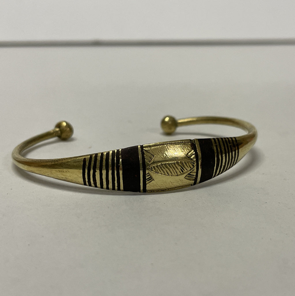 bracciate tuareg bronzo e ebano Little Hands Benin