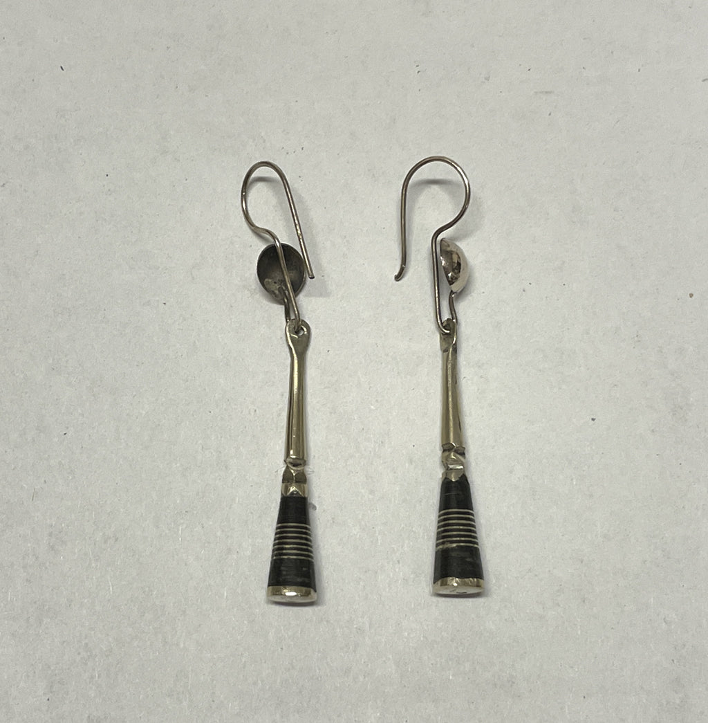 ORECCHINI BRONZO INCISIONE A MANO TUAREG | COD ASS893