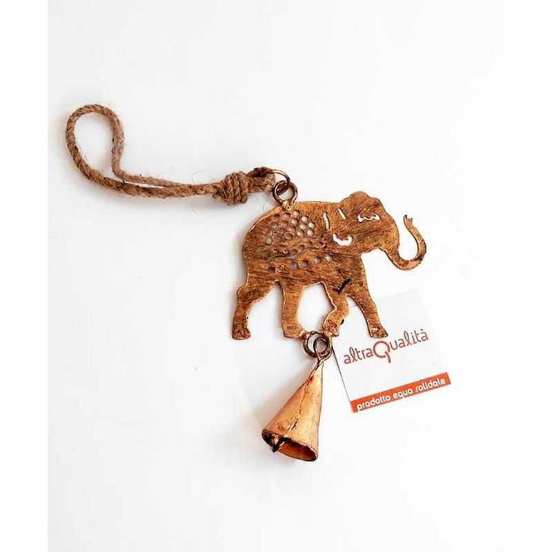 DECORAZIONE ELEFANTE FERRO 9.5X25CM | COD HUBAQIN2040479