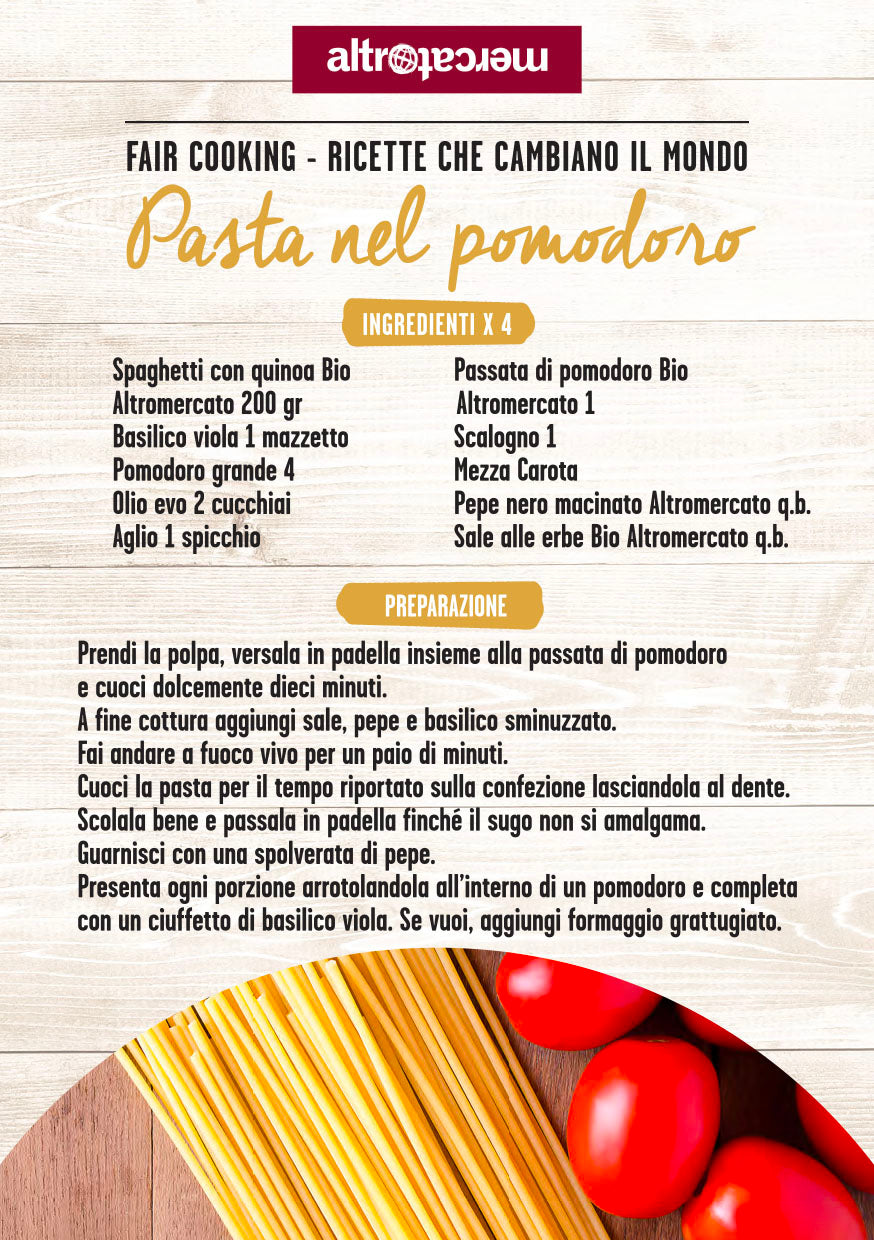 SPAGHETTI QUINOA E GRANO DURO - BIO | COD. 9 | 500 g