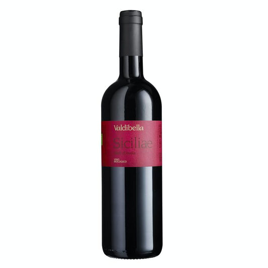SICILIAE - VINO ROSSO NERO D'AVOLA DOC VALDIBELLA - BIO |  750 ml