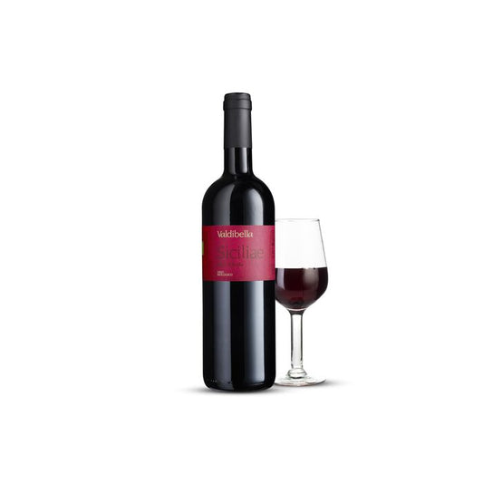 SICILIAE - VINO ROSSO NERO D'AVOLA DOC VALDIBELLA - BIO |  750 ml