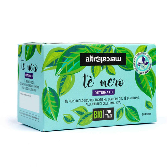 TÈ NERO DETEINATO INDIA - BIO | COD. 307 | 20 filtri - 40 g