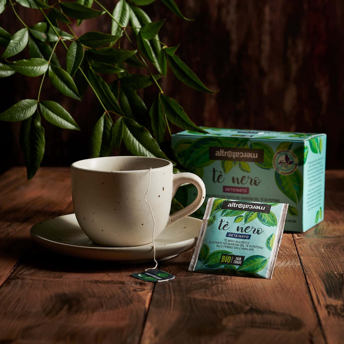 TÈ NERO DETEINATO INDIA - BIO | COD. 307 | 20 filtri - 40 g