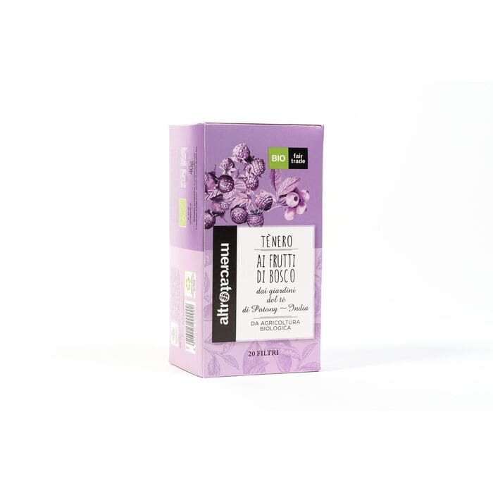 TÈ NERO FRUTTI DI BOSCO - BIO | COD. 479 | 20 filtri - 40 g