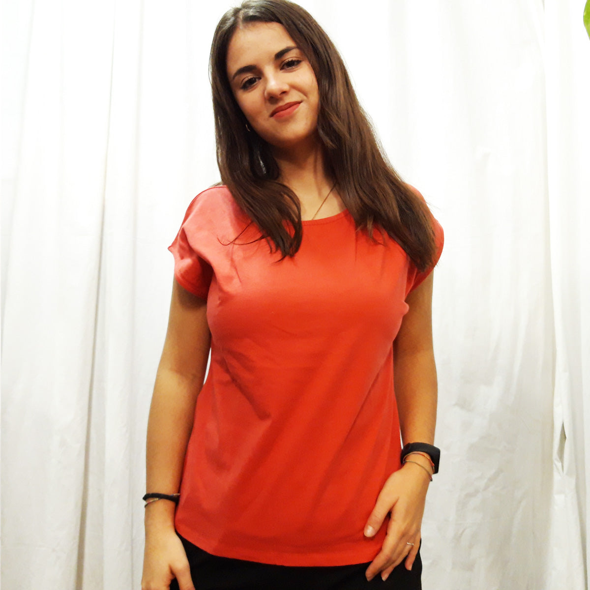 TEES ALESSIA COTONE BIO COLOR FUXIA| CTM30010167