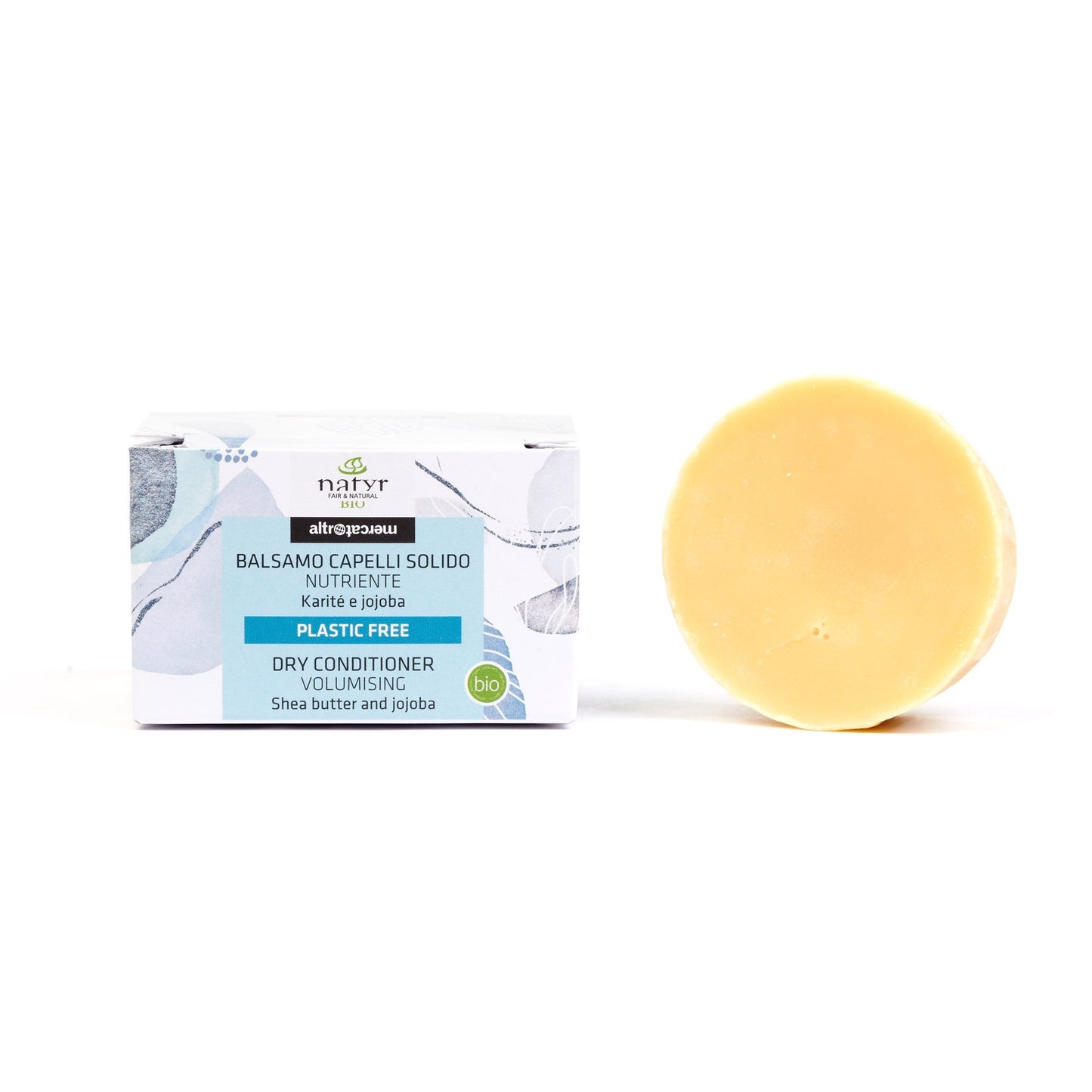 BALSAMO CAPELLI SOLIDO NUTRIENTE KARITÈ E JOJOBA - BIO | COD. 3762 | 50gr