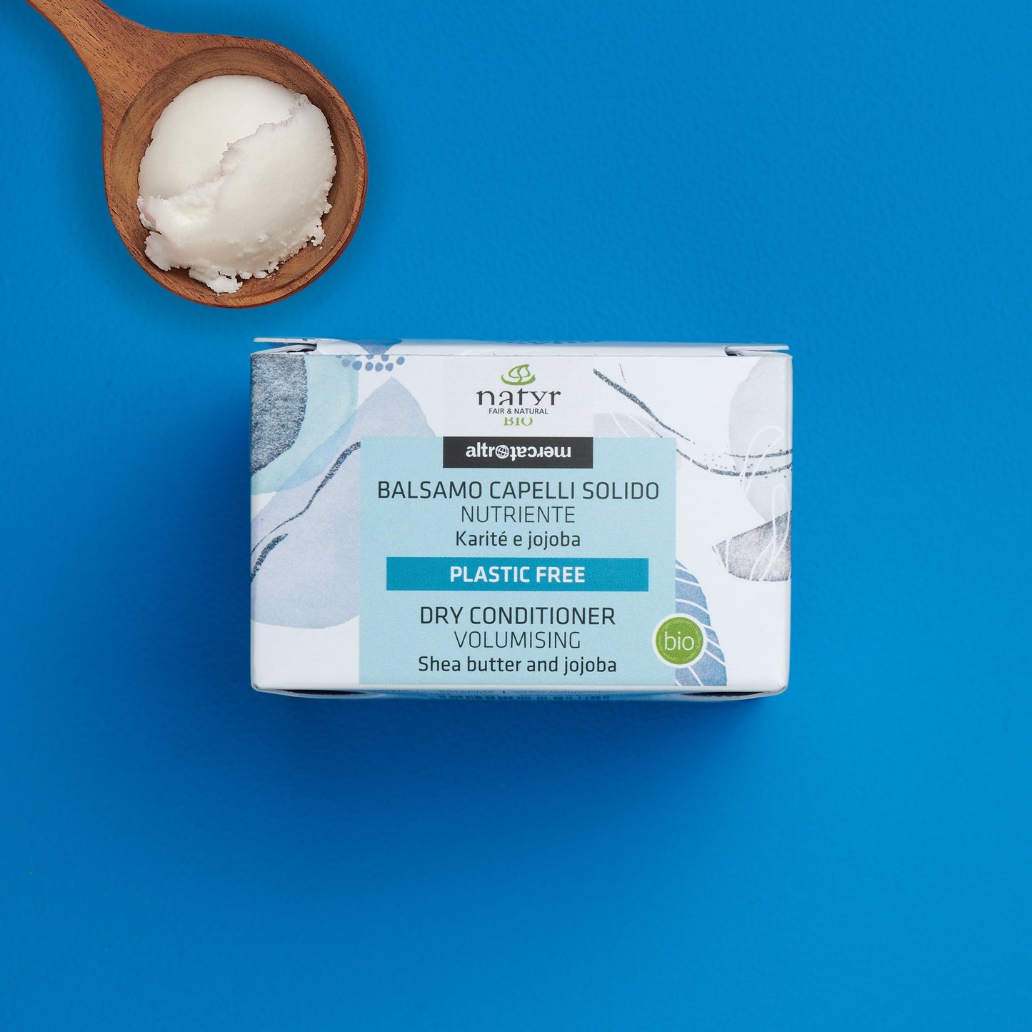 BALSAMO CAPELLI SOLIDO NUTRIENTE KARITÈ E JOJOBA - BIO | COD. 3762 | 50gr