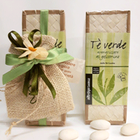 TÈ VERDE AL GELSOMINO IN CESTINO  | COD. 810 | 25 filtri - 50 g