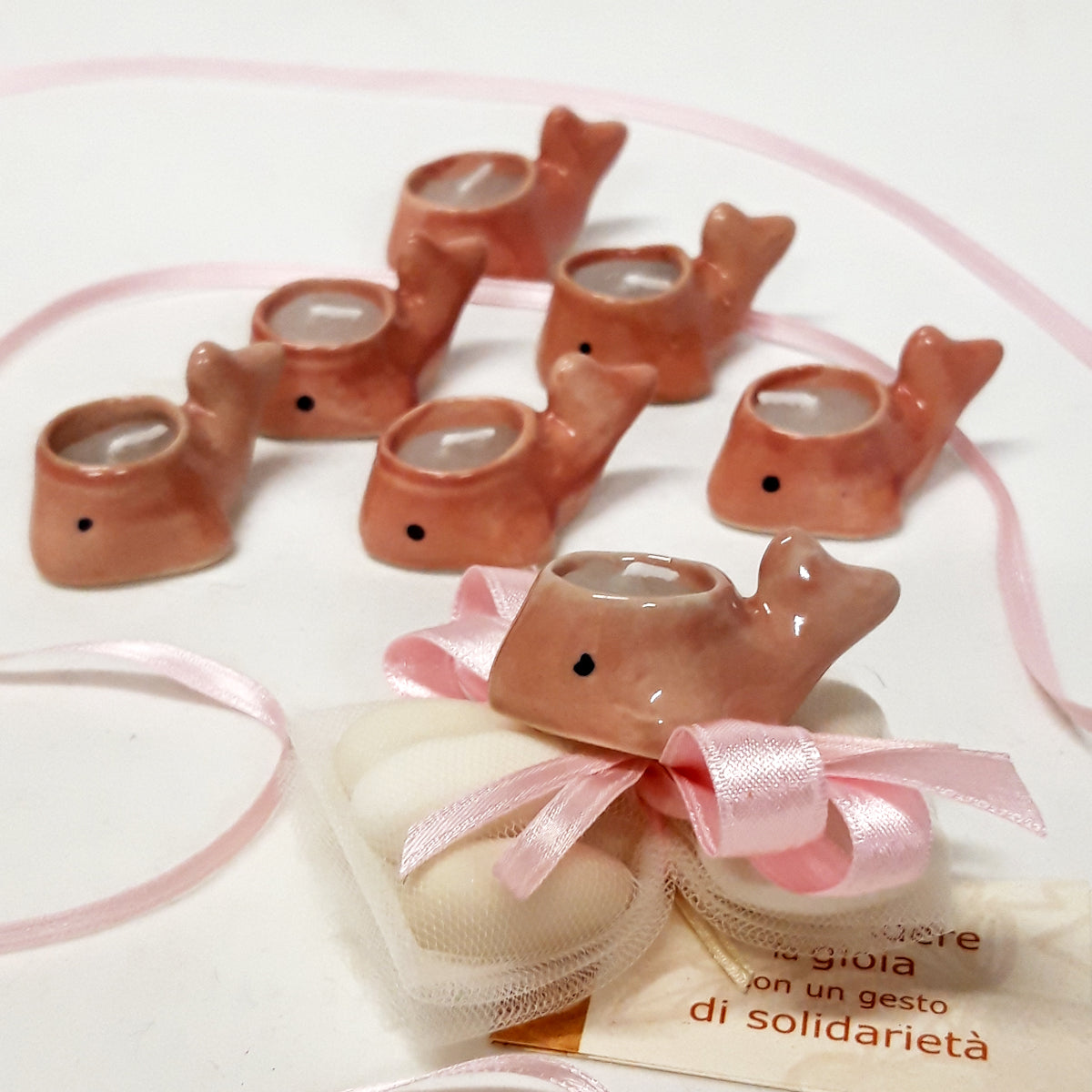 CANDELINA PESCIOLINO ROSA | COD 3653