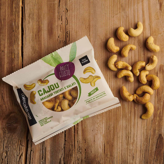 ANACARDI CAJOU TOSTATI E SALATI | COD. 374 | 50 g