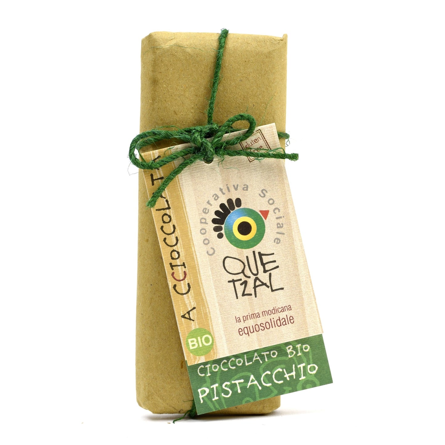 Tavoletta Cioccolato di Modica ai Pistacchi bio 60 g