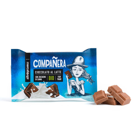 CIOCCOLATO COMPANERA AL LATTE - BIO | COD. 445 | 100 g
