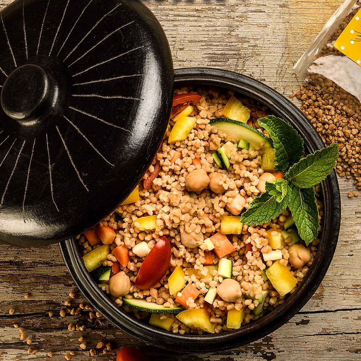 cous cous bio Palestina