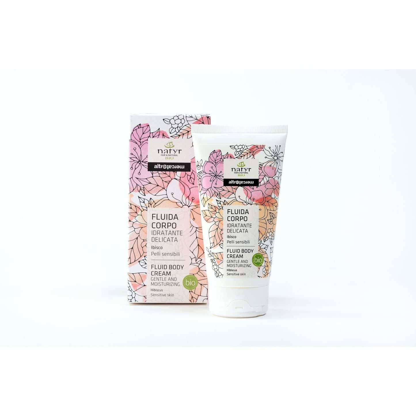 CREMA FLUIDA CORPO - IBISCO - BIO | 150ml | COD. 74