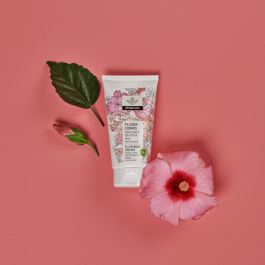 CREMA FLUIDA CORPO - IBISCO - BIO | 150ml | COD. 74