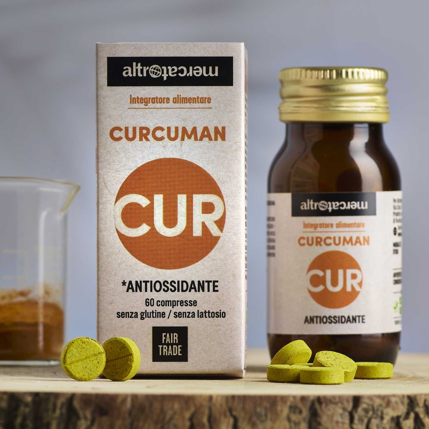 CURCUMAN INTEGRATORE IN COMPRESSE ALTROMERCATO| COD. 537 | 42 g 60 cps
