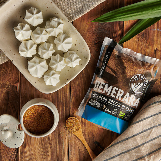 ZUCCHERO DI CANNA GREZZO  DEMERARA | COD. 525 | 500 g