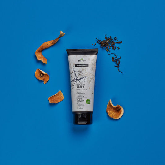 DOCCIA SPORT - TE'  NERO E BERGAMOTTO - BIO | 200 ml | COD. 33759