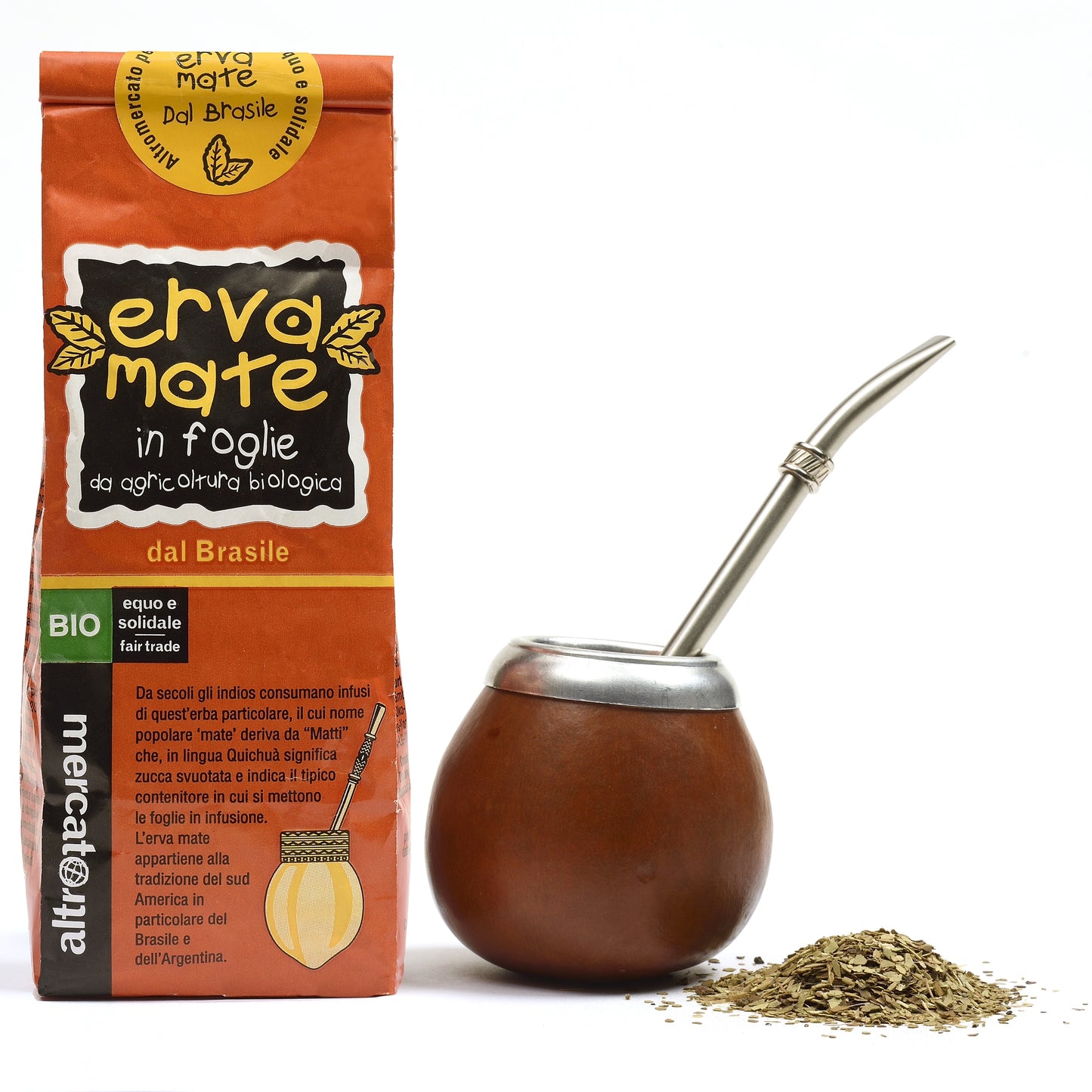 ERBA MATE SFUSA IN FOGLIE  - BIO | COD. 219 | 100 g